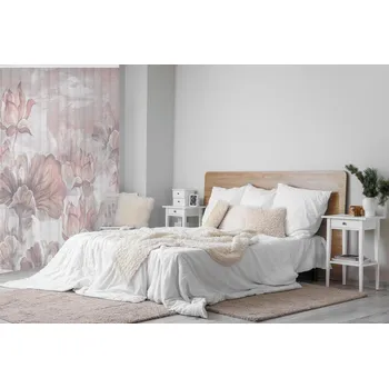 Žaluzie Vertikální fotožaluzie - Velké grafické květy Látka: Klasická