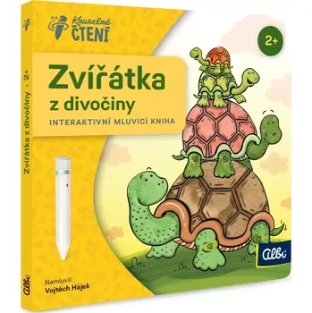 interaktivní kniha Kouzelné čtení: Minikniha pro nejmenší - Zvířátka z divočiny