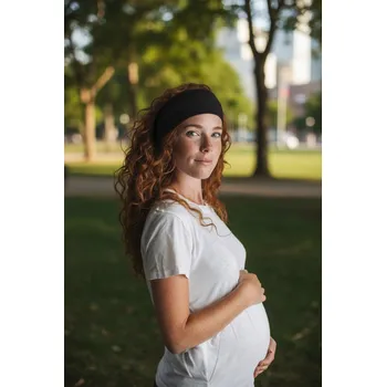 Čelenka Ebbie Čelenka madeira s gumičkou - ČERNÁ