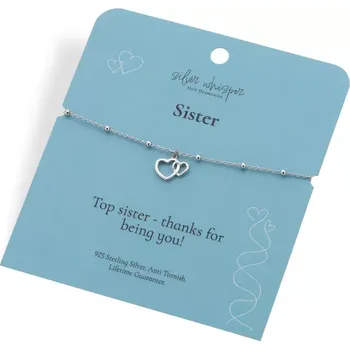 Náramek Hot Diamonds Silver Whisper SWB006 20 cm