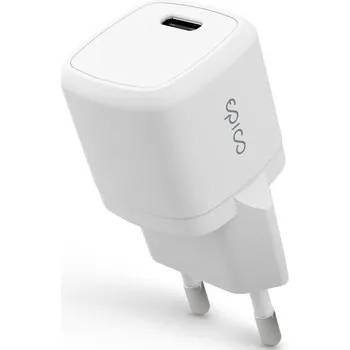 Mobilní telefon Epico 20W PD mini síťová nabíječka - bílá 9915101100117