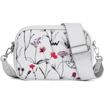Kabelka VUCH Massimo Wildflowers Grey + Dárkové balení