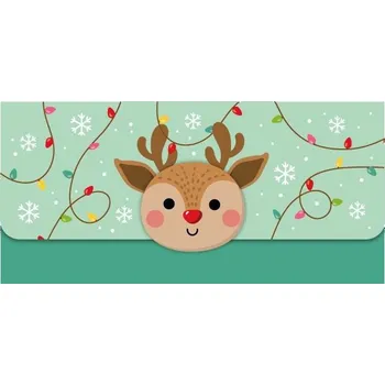 Albi Magnetická kapsa na peníze - Jelen s červeným nosem