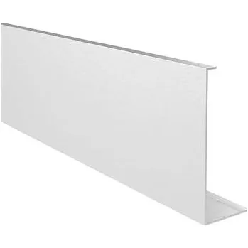 ECONOMY krycí profil rovný, 2500 mm, hliník stříbrný elox