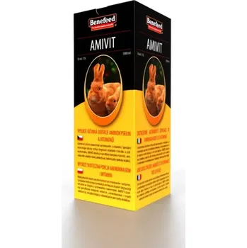 Krmivo pro hospodářské zvíře Benefeed Amivit králík 1 l (Vitamínový koncentrát)