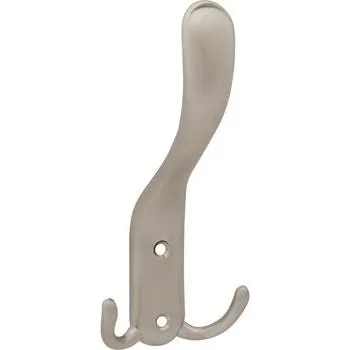 Věšák Věšák na klobouk Canelli š.78 mm, v.160 mm, tlakově litý zinek, niklovaný matný