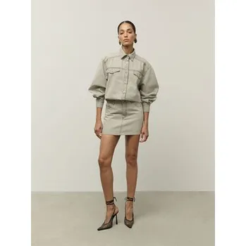 Dámská sukně La Mania Sukně VIEW Šedá Classic Fit 34