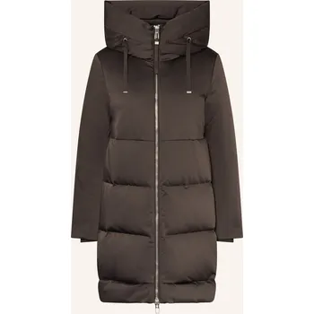 Dámský kabát Duno Dámský Péřový Kabát Talia, tmavě hnědá, 36