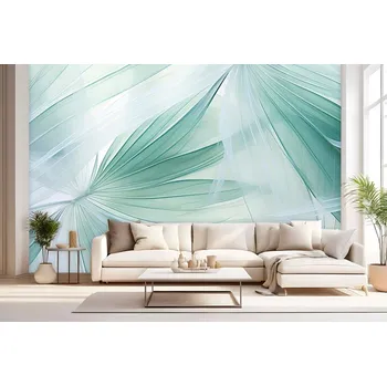 Fototapeta Fototapeta na zeď - Listová harmonie zelená Typ: Samolepící vinylová