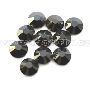 celobroušené hot-fix kameny Premium barva 125/N Jet hematite /černá s kovovým leskem, velikost SS20, balení 144ks, 720ks nebo 1440ks barva: barva CBP 125/N Jet hematite, velikost: velikost SS20, prodejní balení: balení 144ks /1grs