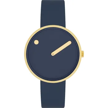 Hodinky Picto 34018-6714G Unisex Midnight Blue 34mm 5ATM