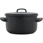 BELIS Smaltovaný hrnec s poklicí ø 24 cm - 5.5 l - BSE