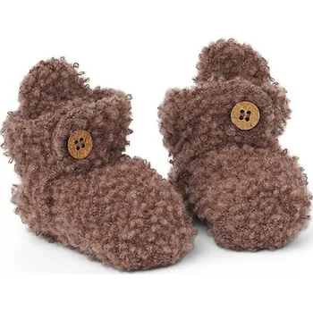 Capáčky Merino capáčky pro děti bouclé Smallstuff - rose brown Velikost: 56/62