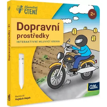 interaktivní kniha Kouzelné čtení: Minikniha pro nejmenší - Dopravní prostředky