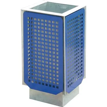 Venkovní odpadkový koš Odpadkový koš perforovaný 70 l.