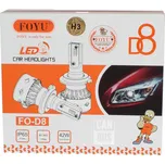 H3 žárovka LED D8 6000K sada 2 kusy