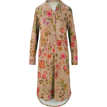 Dámská noční košile PIP Studio Noční košile Diogo Coco Flower písková Barva: písková, Velikost: L
