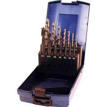 Závitořezný nástroj WEMAG Závitník strojní, neprůchozí, M, UNI, šroubová drážka, HSSE/VAP., tvar C, ISO2 / 6H (M14/6H, DIN 376/C R40, vaporizace)