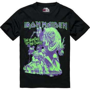 Pánské tričko Pánské tričko Iron Maiden NOTB (glow in the dark pigment) - černé 3XL