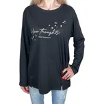 HLF Dámské tričko s dlouhým rukávem ALA Barva: Černá, Velikost: 5XL