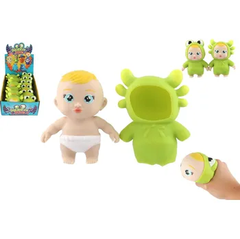 Hračka Teddies Hračka antistresová - 14 cm - mačkací silikon