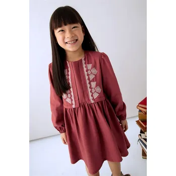 Dívčí šaty Dívčí šaty Mayoral 4992.6E.Mini.9BYA červená 92X, vel. 104