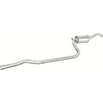 Střední díl výfuku Výfuk - střední tlumič - díl výfuku FORD Fiesta III 1.3i, FORD Fiesta III 1.3i Classic (08.168)