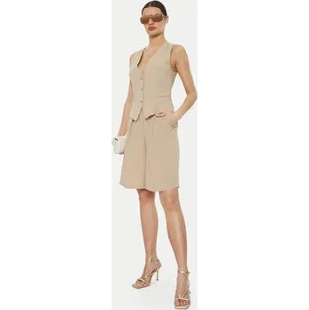 Pánské kraťasy ViCOLO Bermudy TB1568 Béžová Relaxed Fit S