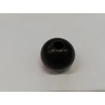 Korálek Dřevěné korále na výrobu lapače snů - 40mm - tmavě hnědý