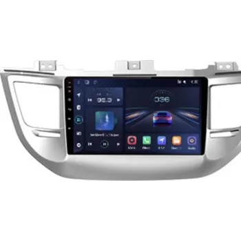 Autorádio Autorádio Hizpo 2din Autorádio pro Hyundai IX35 Tucson 3 2015-2018 Android GPS Navigace Tucson 3 ix35, WIFI