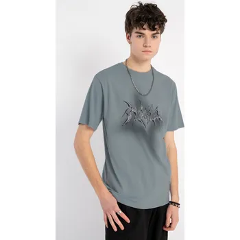 Reporter Young | Chlapecké světle modré tričko s abstraktním potiskem na přední straně - Barva SVĚTLE MODRÁ, Velikost 158 253-0440B-30-420-1