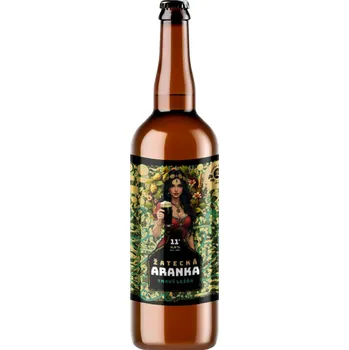 Pivo Žatecké Pivo Aranka 11° 0,75 l Tmavý ležák (holá láhev)