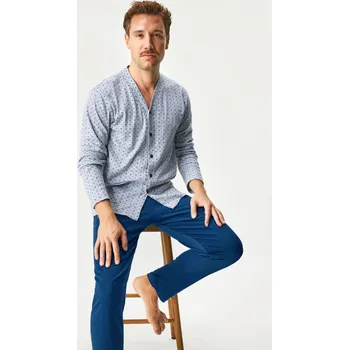 Pánské pyžamo Pyžamo Colby dlouhé