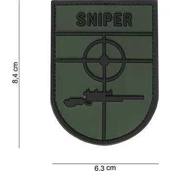 Nášivka 101 INC® Nášivka 3D PVC SNIPER