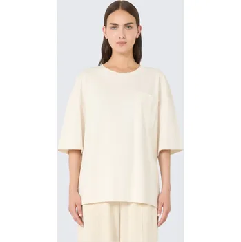 Dámské tričko Dámské tričko MaxMara ESEDRA 2525946011 krémové Velikost: M