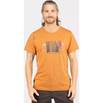 Tričko Chillaz Time To Chill 202565 Orange Brown Man XL/52