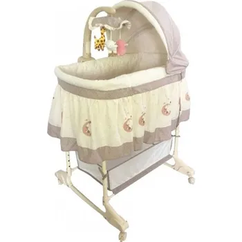 Kolébka pro miminko Dětská multifunkční kolébka a postýlka 2v1 Milly Mally Barva: Moon