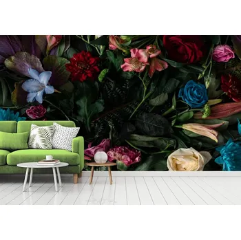Fototapeta Fototapeta na zeď - Velké květy 2 Typ: Vliesová