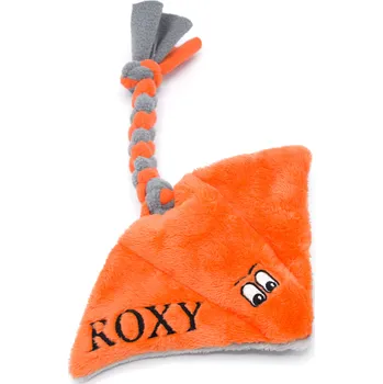 Hračka pro psa Hračka pro psa se jménem – malý rejnok Horní barva: růžová, Barva bříška: fialová