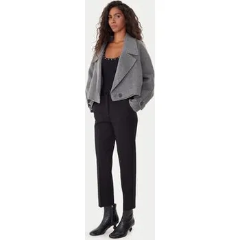 ViCOLO Bunda pro přechodné období TF0026 Šedá Regular Fit XS