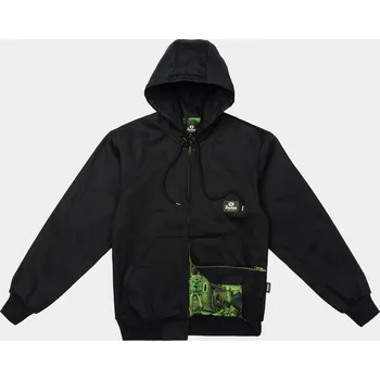 Pánská bunda Dudes Berlin Bunda Hooded Jacket Black Velikost: M