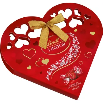 Bonboniéra Luxusní srdce - dárkové balení 112g