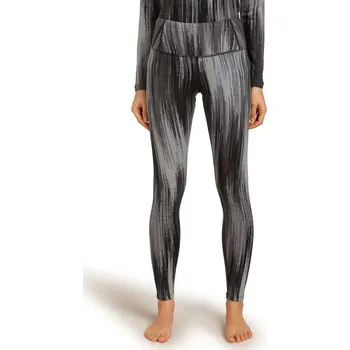 Dámské termo spodky Dámské merino spodky ICEBREAKER Wmns 260 Vertex High Rise Leggings Peak, Black/Obsidian/Alloy/J velikost: S