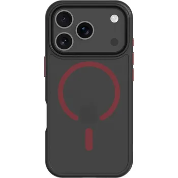 Náhradní kryt pro mobilní telefon Tactical MagForce Hyperstealth 2.0 kryt pro iPhone 17 Pro Black/Red