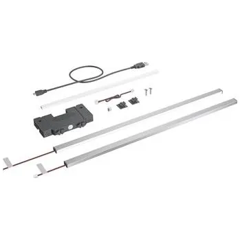 HETTICH AvanTech YOU designový profil osvětlení 500, nerezový vzhled