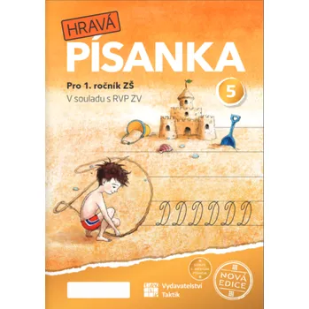 Český jazyk Hravá písanka pro 1.ročník - 5.díl - nová edice