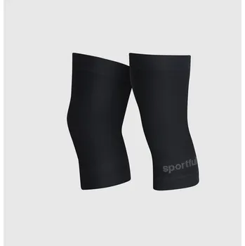 Cyklistické návleky SPORTFUL návleky na kolena - ESSENTIAL - černá L-XL