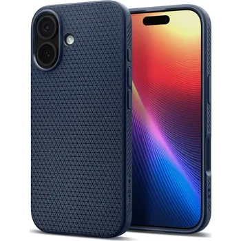 Náhradní kryt pro mobilní telefon Kryt Spigen Liquid Air iPhone 17 Navy Blue
