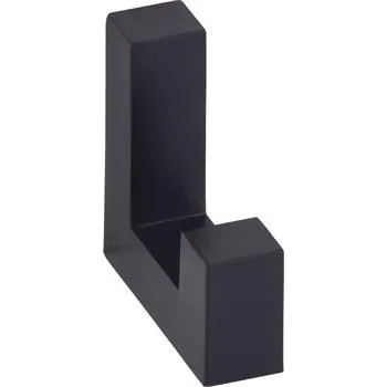 Věšák Věšák Force šířka 12 mm, výška 40 mm, tlak. litý zinek černý leštěný