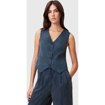 Dámská vesta Vesta AllSaints AVERIE W039QC námořnická modř 59A, vel. 38